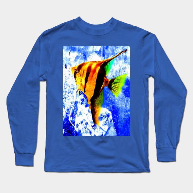 Angelfish Long Sleeve T-Shirt by danieljanda